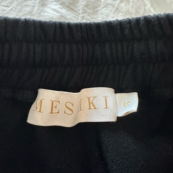 Meshki Black Joggers. 95% Cotton - Picture 3 of 4